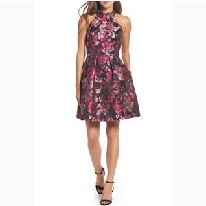 Eliza J fit and flare dress